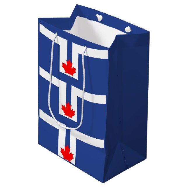 Torontos flagga, Ontario (Framsidan Vinklad)