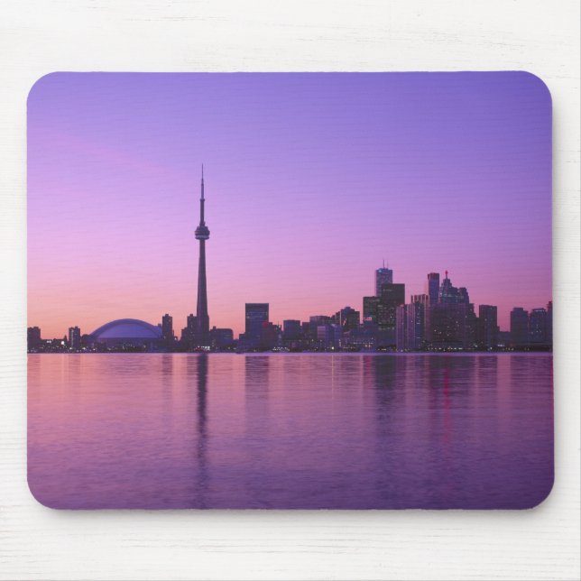 Torontos skyline på natten, Ontario, Kanada Musmatta (Framsidan)