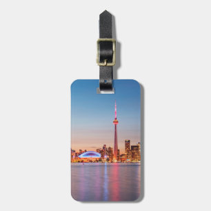 Torontos skyline vid solnedgång bagagebricka