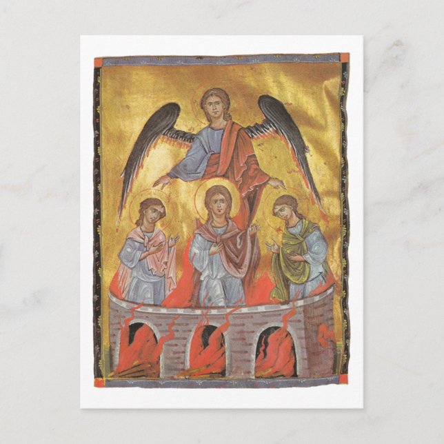 Toros Roslin Armenian Illuminator Vykort (Framsida)