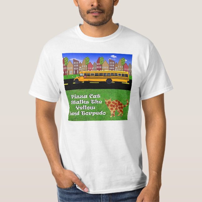 Torped för Pizzakattland T-shirt (Framsida)