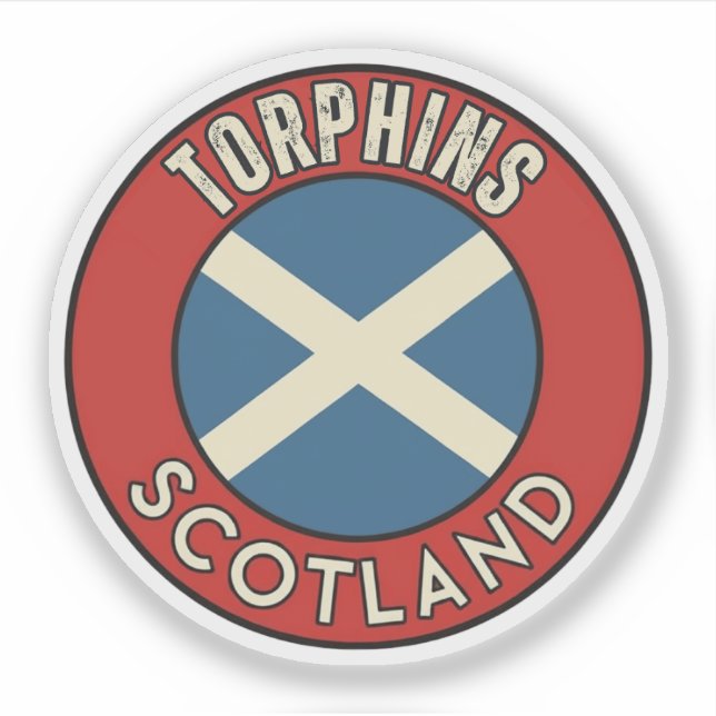Torphins, Skottland Klistermärken (Framsida)