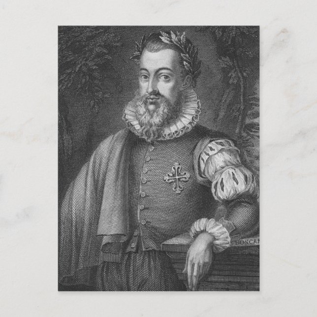 Torquato Tasso Vykort (Framsida)