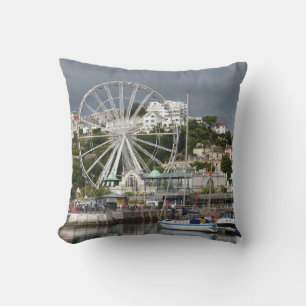 Torquay, Devon, England Dekorativ kudde / Cushion