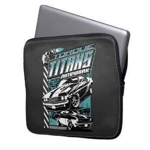 TORQUE TITANS AUTOWORKS - USA LEGEND CARS LAPTOP FODRAL