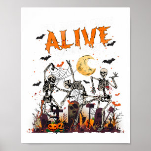 Torr benfri Kom Alive Ezekiel 37 Funny Dancing Ske Poster