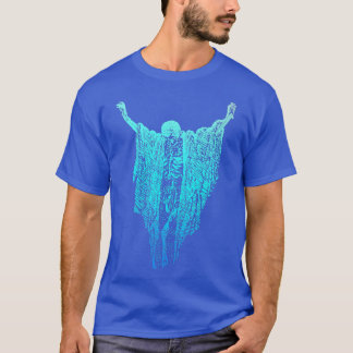 Torr BonesPastel Goth-övertoning Skeleton Spiri T Shirt