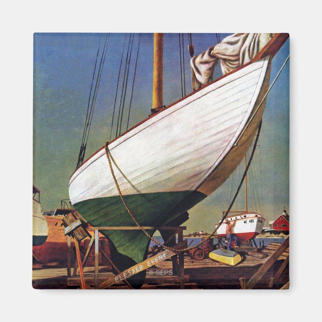 Torr Dock av John Atherton Magnet (Framsidan)