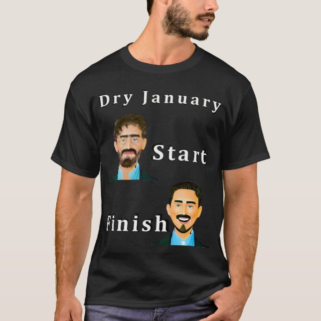 Torr januari t shirt (Framsida)