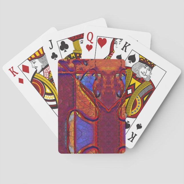 Torr jord casinokort (Baksidan)