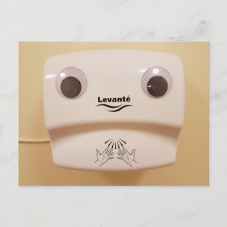 Torr känsla av humor-ögonbombkort vykort