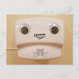 Torr känsla av humor-ögonbombkort vykort