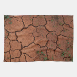 torr, krackad mark kökshandduk