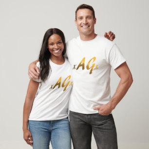 Torr manar mästaredubbla kopplar ihop T-tröja, v T-shirt