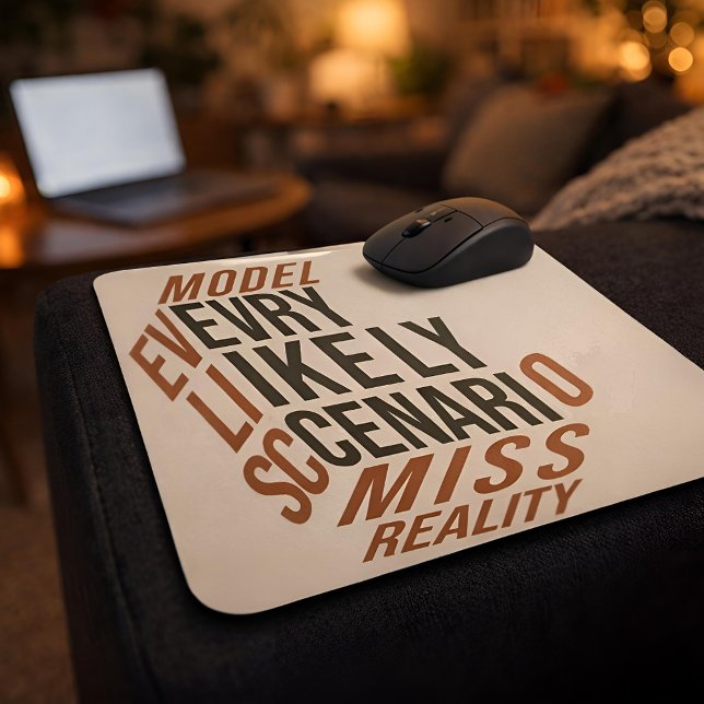 Torr motivation | Modellerad verklighet | Lägger v Musmatta (Lifestyle Shot)