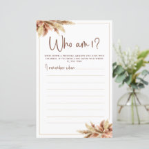 Torr Pampasgräs | Vem Är Jag Spelkort