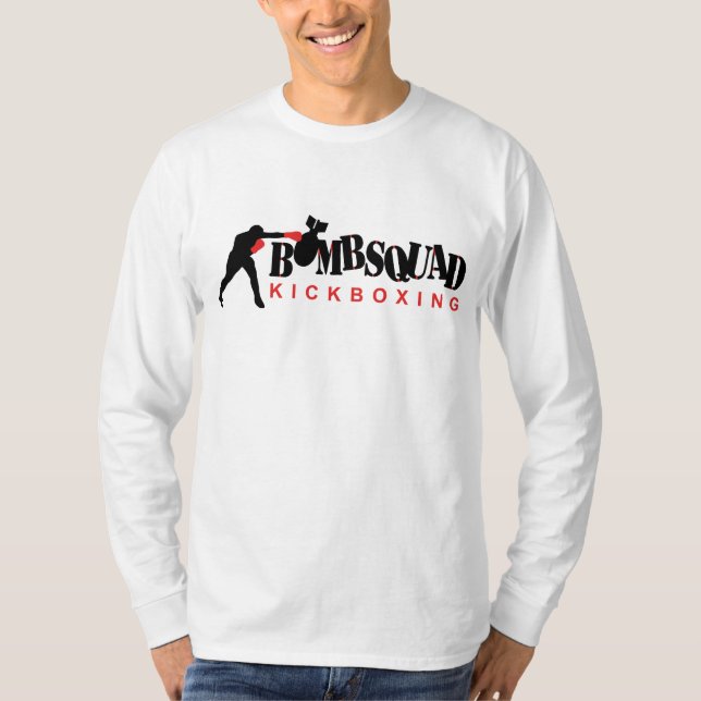 Torr passform T för långärmad T-shirt (Framsida)