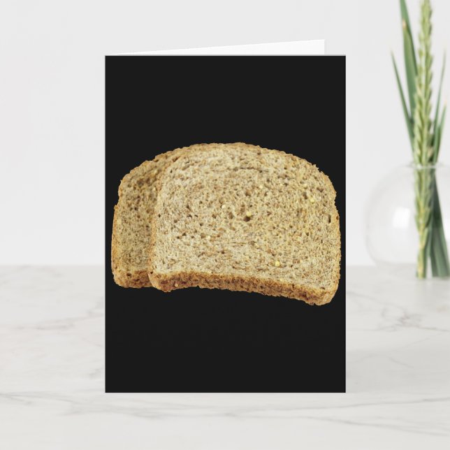 Torr rostat bröd kort (Framsida)