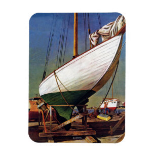 Torr skeppsdocka av John Atherton Magnet