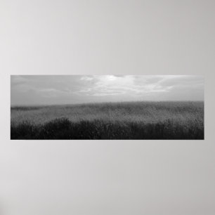 Torr storm över Oklahoma Grasslands I (Col Desat) Poster