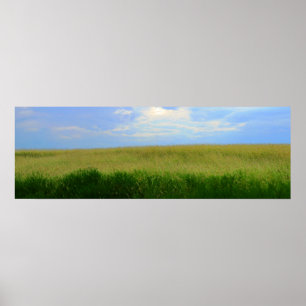 Torr storm Över Oklahoma Grasslands I (Färg Satur) Poster