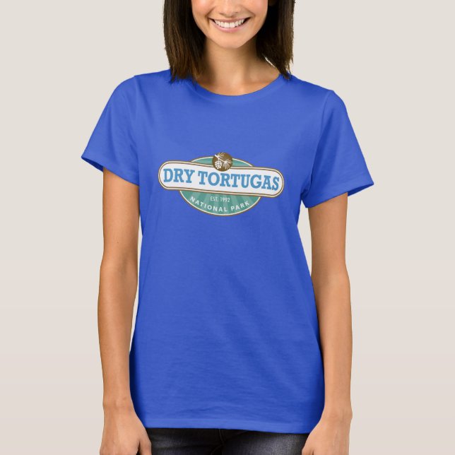 Torr Tortugas nationalpark Tee (Framsida)