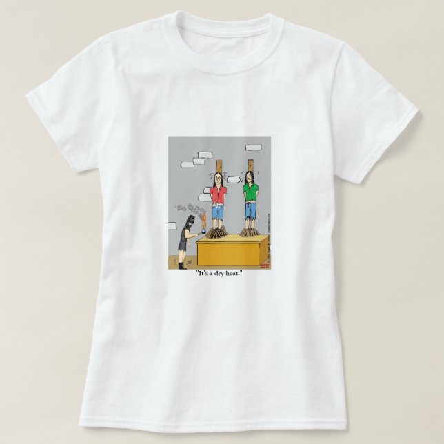 "Torr värme" Tee Shirt (Design framsida)