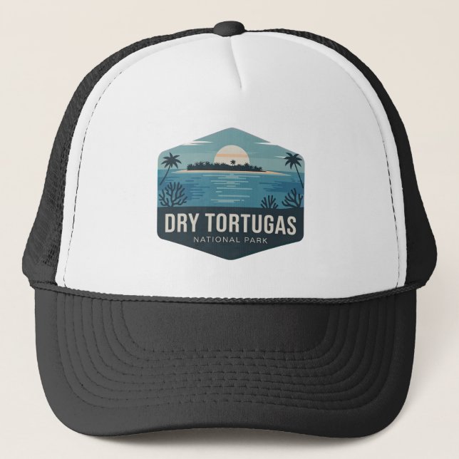 Torra Tortugas Nationalpark Ö-badge Keps (Framsida)