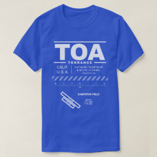 Torrance Airport - Zamperini Fält TOA T-Shirt