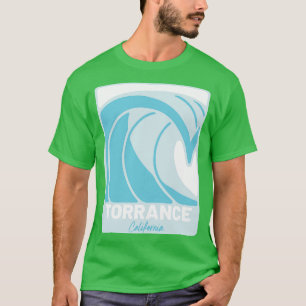 Torrance Beach California Pacific Ocean CA Crashin T Shirt