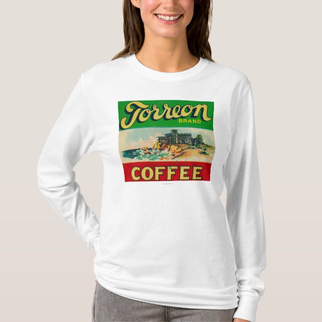 Torreon kaffeetikett t-shirt (Framsida)