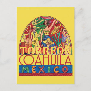 TORREON Mexiko Vykort