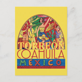 TORREON Mexiko Vykort
