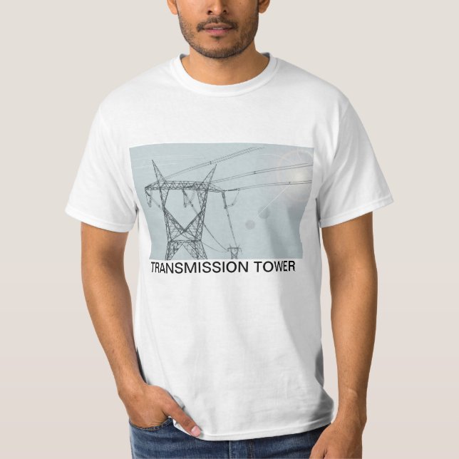 TORRES DE TRANSMISSÃO - TRANSMISSION TOWER T SHIRT (Framsida)