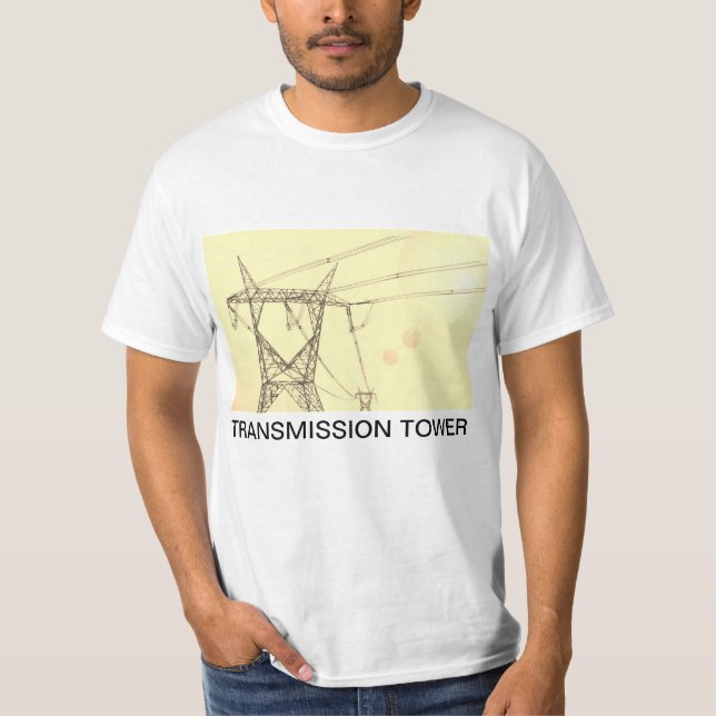Torres de Transmissão - Transmission Towers T Shirt (Framsida)