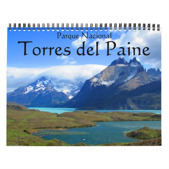 Torres del paine 2025 kalender (Omslag)