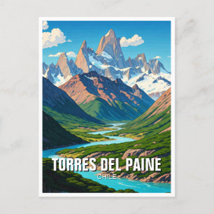 Torres Del Paine Chile Vykort