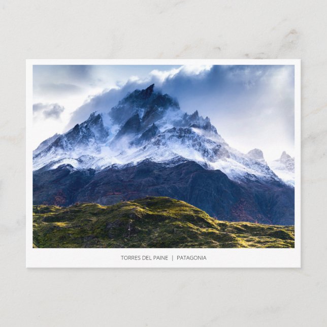 Torres del Paine, Chiles vykort för Helgdag (Framsida)