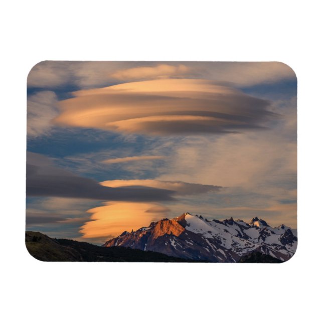 Torres del Paine nationalpark, Chile Magnet (Horisontell)