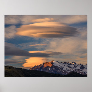 Torres del Paine nationalpark, Chile Poster