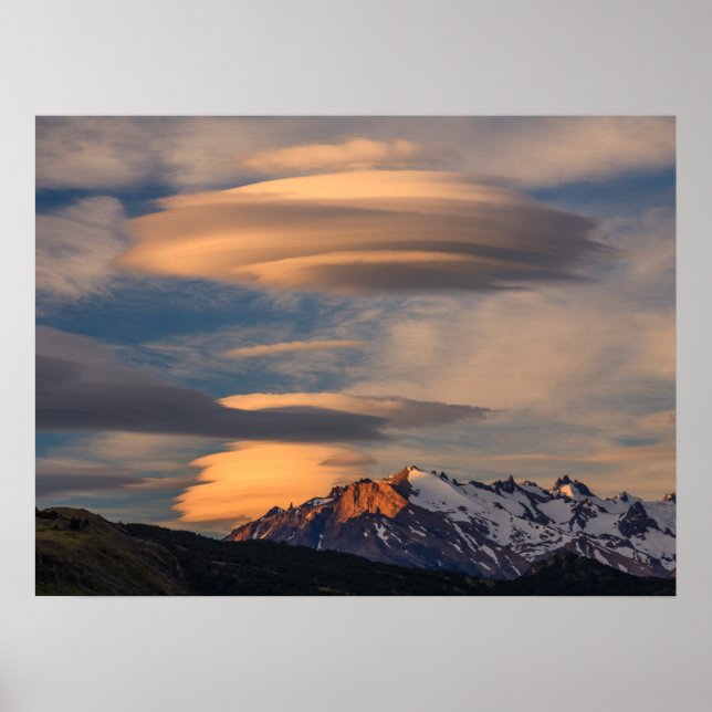 Torres del Paine nationalpark, Chile Poster (Framsidan)