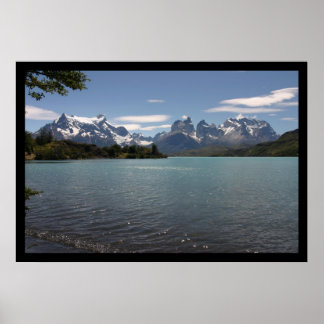 Torres del Paine nationalpark, Chile Poster