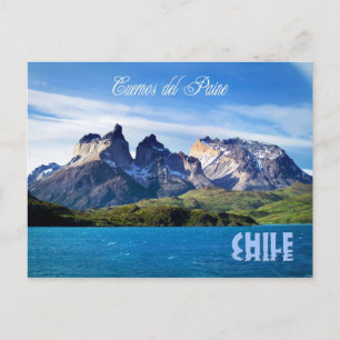 Torres del Paine nationalpark, Chile Vykort