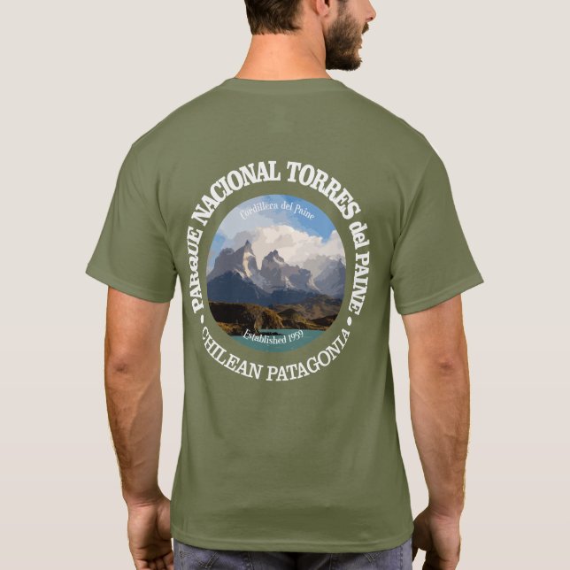 Torres del Paine nationalpark T-shirt (Baksida)
