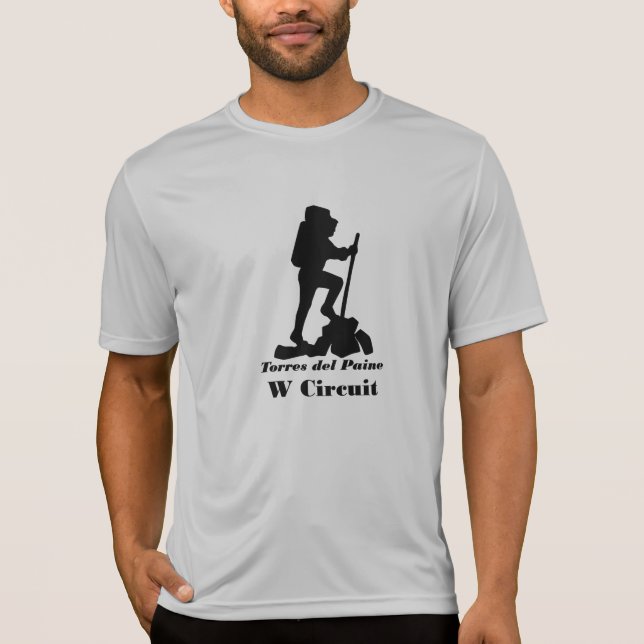 Torres del Paine - W Circuit - T-shirt (Framsida)