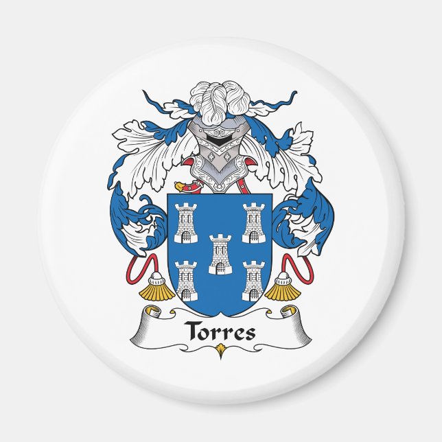 Torres Family Crest Magnet (Framsidan)
