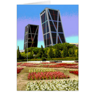 Torres Kio de Madrid Hälsningskort