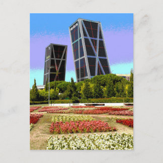 Torres Kio de Madrid Vykort