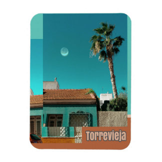 Torrevieja i Orange och Turqoise Magnet