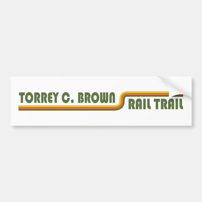 Torrey C. Brown Rail Trail Maryland Bildekal (Framsidan)